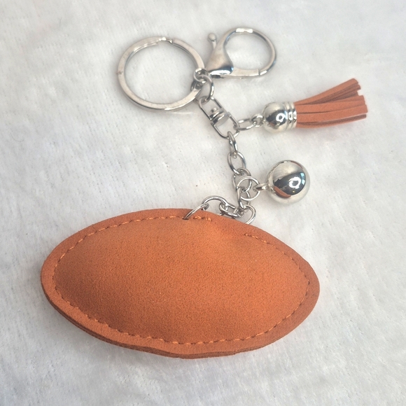 NWT BLING BLING Football 🏈 Keychain Purse Charm - Picture 3 of 7